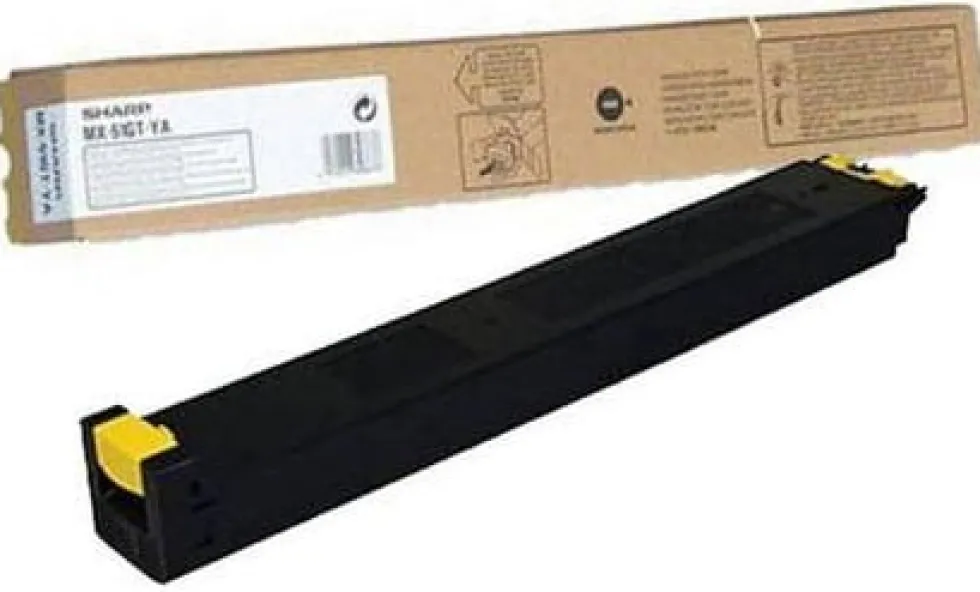 Sharp MX51GTYA Yellow Toner