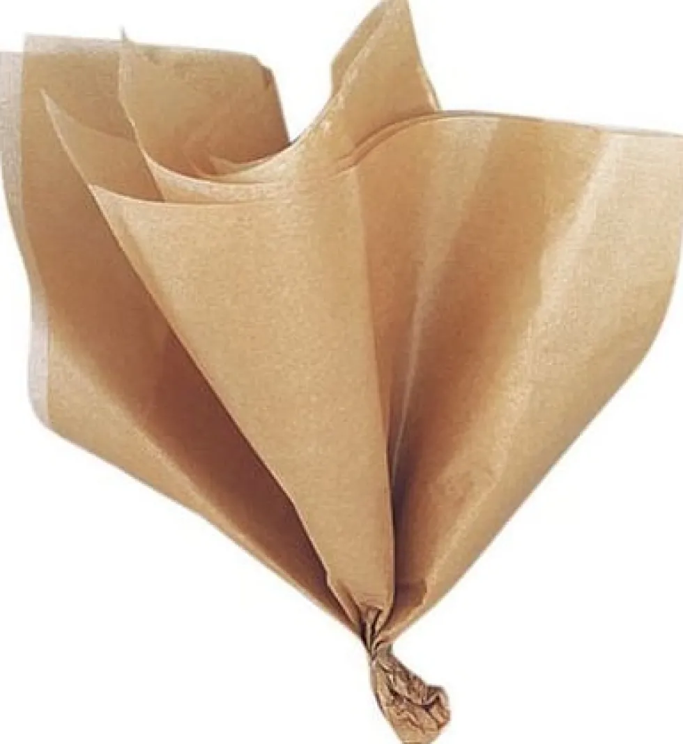 Silkespapper 50x70cm guld 25 ark/fp