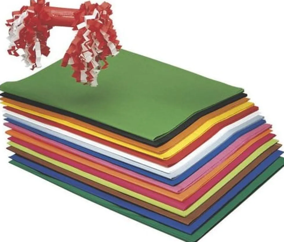 Silkespapper 50x70cm lila 25 ark/fp