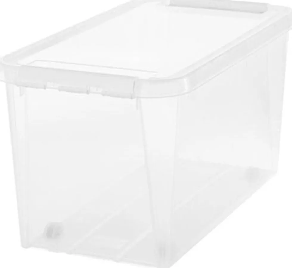 Smart Store 70 Transparent, inklusive hjul