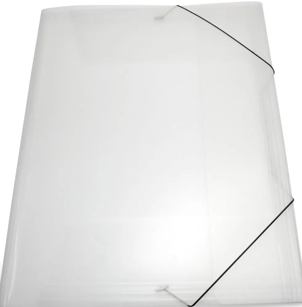 Snoddmapp A3 3-klaff PP trans