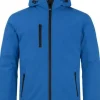 Softshelljacka Padded CLIQUE royalblå S