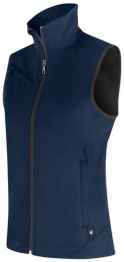 Softshellväst TEXSTAR WV79 dam marin L