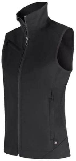 Softshellväst TEXSTAR WV79 dam svart XL