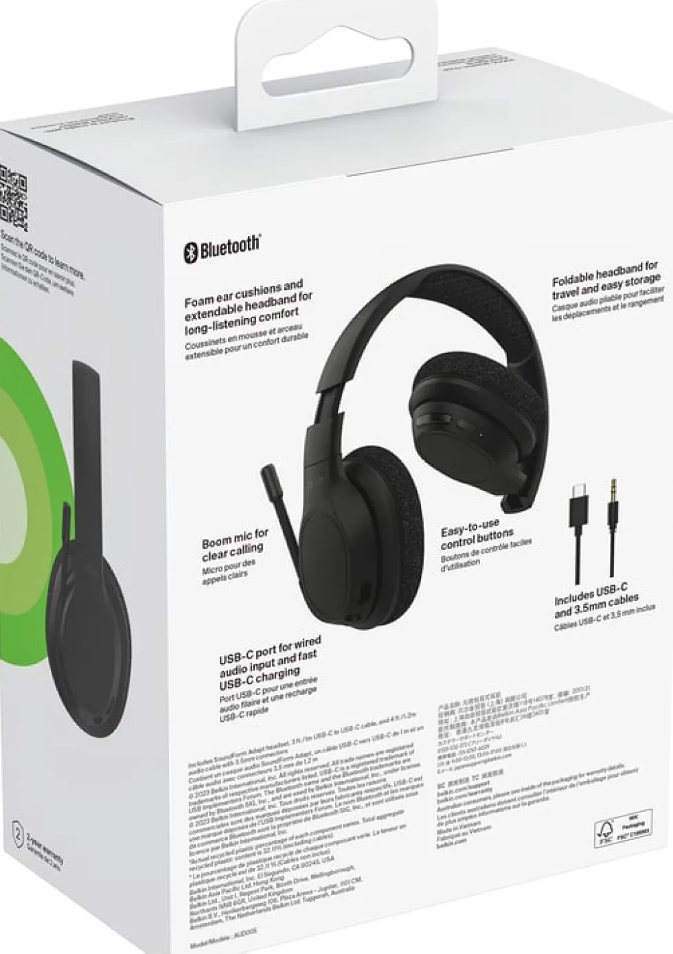 Soundform Adapt Over-Ear Headset, Black