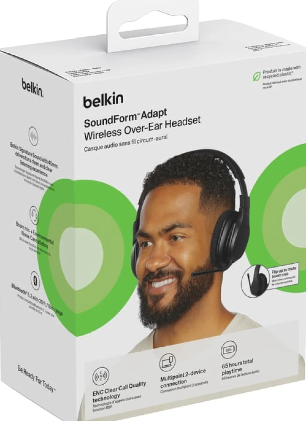 Soundform Adapt Over-Ear Headset, Black
