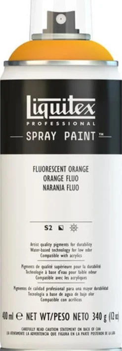 Sprayfärg Fluorescent 400ml Orange