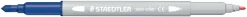 Staedtler duo twin fiber 10st