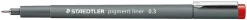 staedtler pigment liner 0,3mm röd