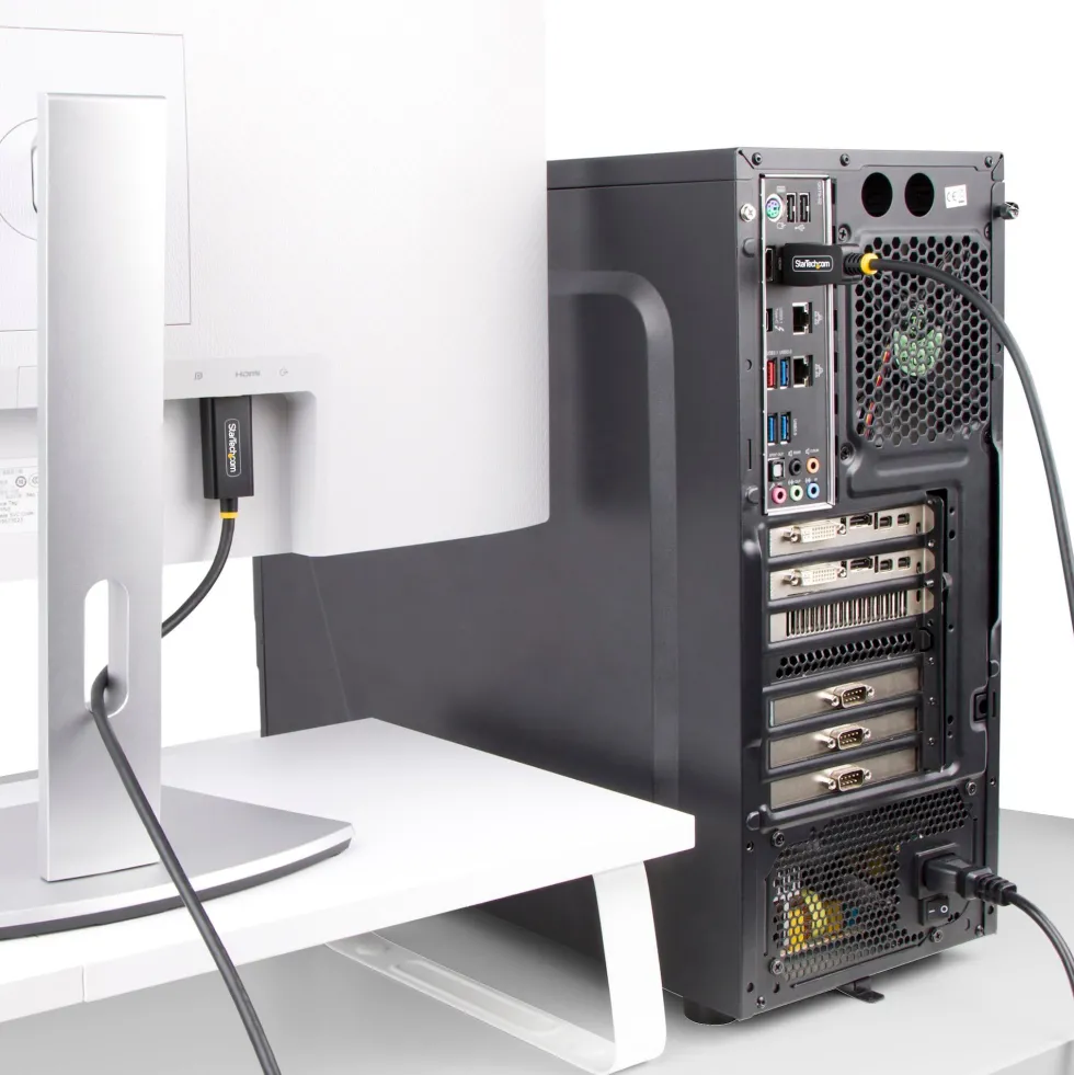 Startech - Adapterkabel - DisplayPort hane till HDMI hane - 4.5