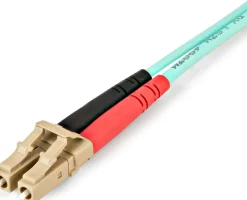 Startech Aqua OM4 Duplex Multimode Fiber - 2m / 6 ft - 100 Gb