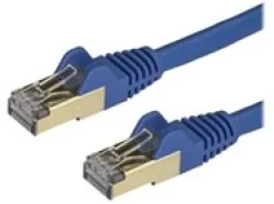 Startech 50cm CAT6A Ethernet Cable, 10 Gigabit Shielded Snagless