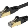 Startech 50cm CAT6A Ethernet Cable, 10 Gigabit Shielded Snagless
