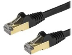 Startech 50cm CAT6A Ethernet Cable, 10 Gigabit Shielded Snagless