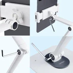StarTech.com Adjustable Tablet Stand for Desk, Desk/Wall