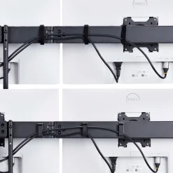 StarTech.com Crossbar Triple Monitor Desk Mount, VESA