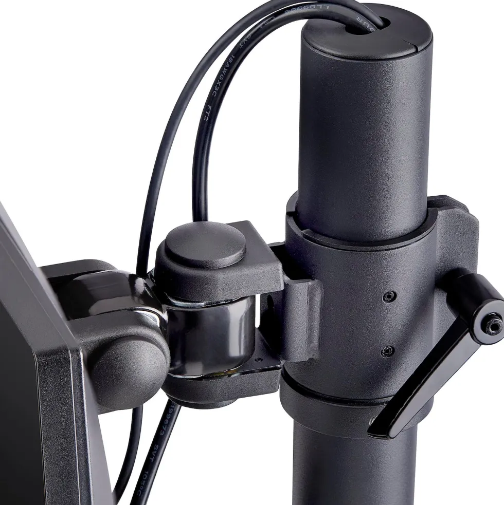 StarTech.com Desk Mount For 2x Vertically Stacked Monitors, Dual