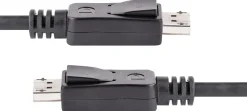 StarTech.com DisplayPort 1.2-kabel med lås certifierad, 3 m