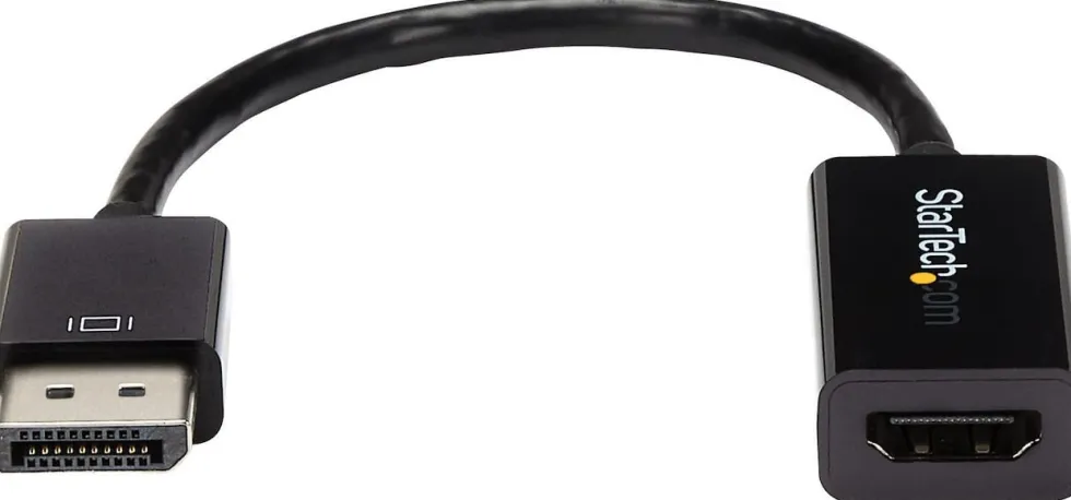 StarTech.com DisplayPort 1.2 to HDMI Adapter - 4K 30Hz - Active