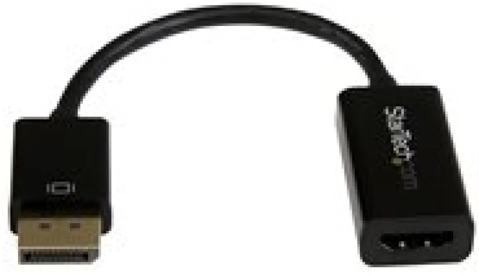 StarTech.com DisplayPort 1.2 to HDMI Adapter - 4K 30Hz - Active