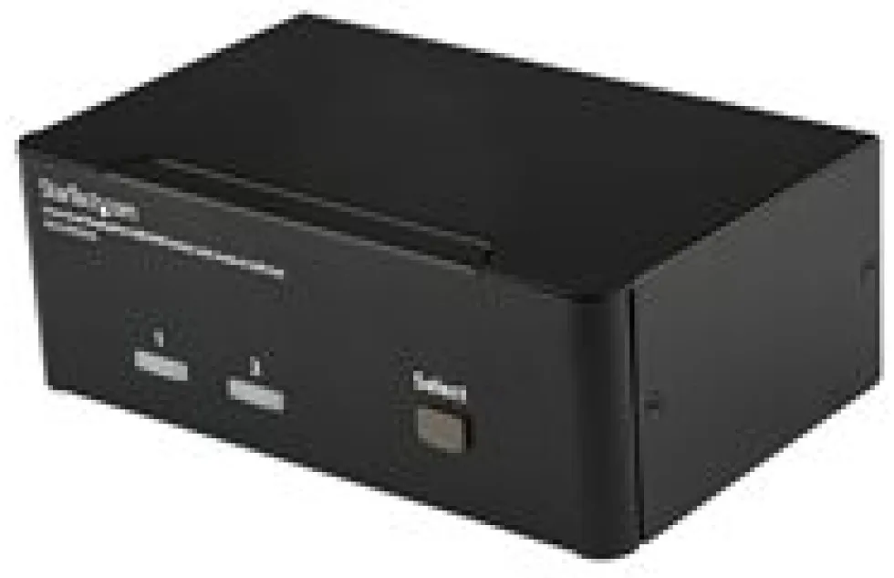 StarTech.com Dubbel USB DisplayPort KVM-switch med 2 portar,