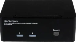 StarTech.com Dubbel USB DisplayPort KVM-switch med 2 portar,