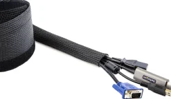 StarTech.com 10ft (3m) Cable Management Sleeve, Trimmable Heavy