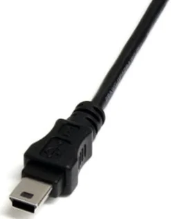 StarTech.com 1 ft Mini USB 2.0 Cable - USB A to Mini B F/M - USB