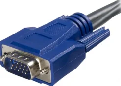 StarTech.com 6 ft Ultra-Thin USB VGA 2-in-1 KVM Cable