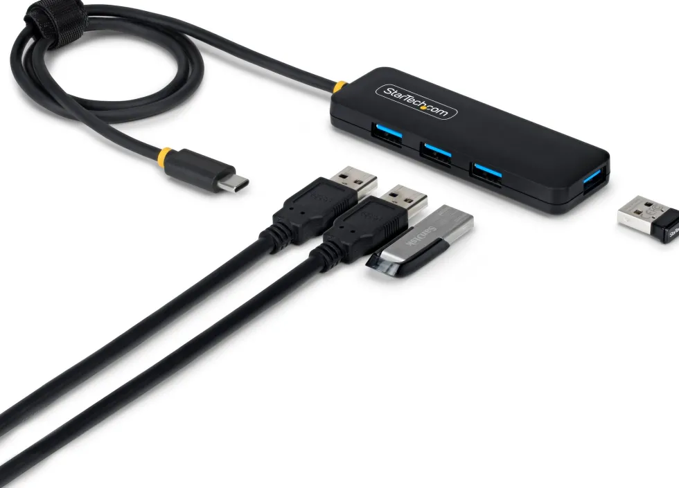 StarTech.com - Hubb - 4 x USB 3.2 Gen 1 - skrivbordsmodell
