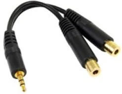 StarTech.com 6 in. 3.5mm Audio Splitter Cable - Stereo Splitter