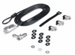 StarTech.com Laptop/Desktop & Peripheral Lock Kit, 9.8ft (3m)
