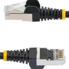 StarTech.com 1.5m CAT6a Ethernet Cable - Black - Low Smoke Zero