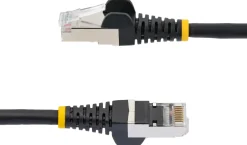 StarTech.com 1.5m CAT6a Ethernet Cable - Black - Low Smoke Zero