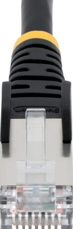 StarTech.com 1.5m CAT6a Ethernet Cable - Black - Low Smoke Zero