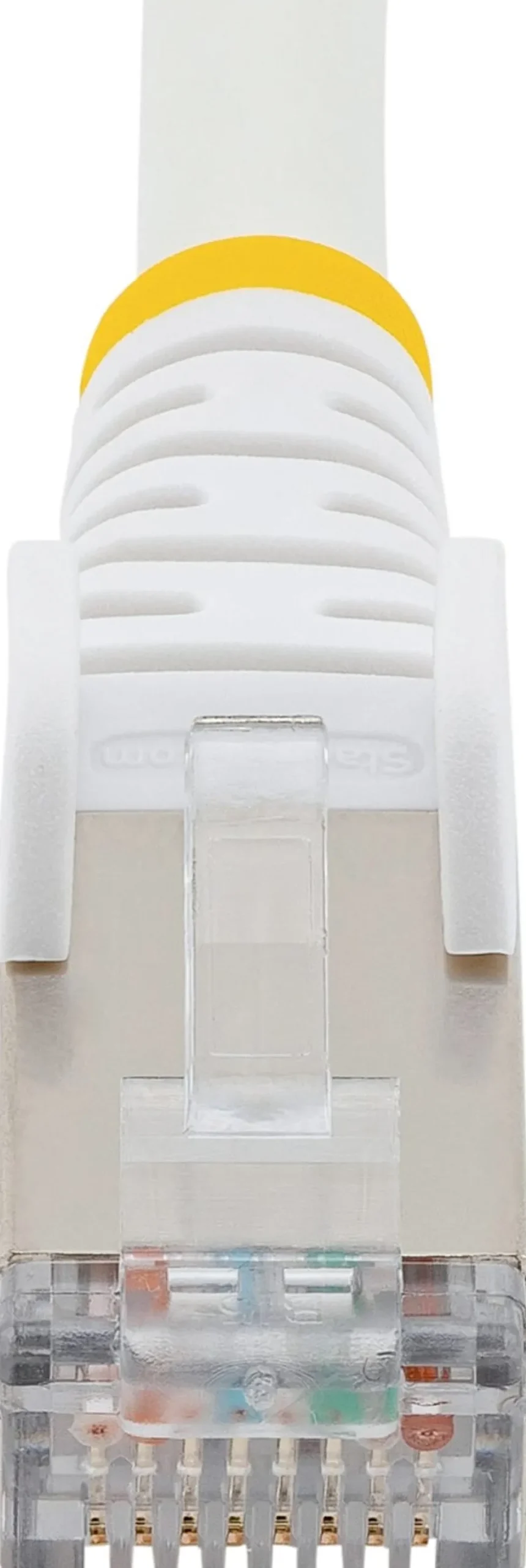 StarTech.com 1.5m CAT6a Ethernet Cable - White - Low Smoke Zero