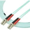 StarTech.com 3m Fiber Optic Cable - 10 Gb Aqua - Multimode