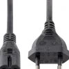 StarTech.com 3m (10ft) Laptop Power Cord, EU Plug to C7, 2.5A