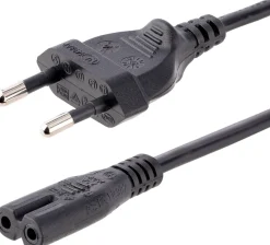 StarTech.com 3m (10ft) Laptop Power Cord, EU Plug to C7, 2.5A