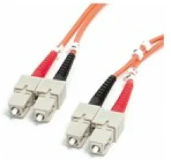 StarTech.com 1m (3.3ft) SC to SC OM1 Multimode Fiber Optic