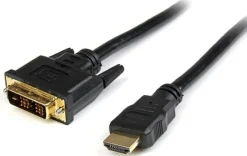 StarTech.com 0,5 m HDMI till DVI-D-kabel M/M - Adapterkabel