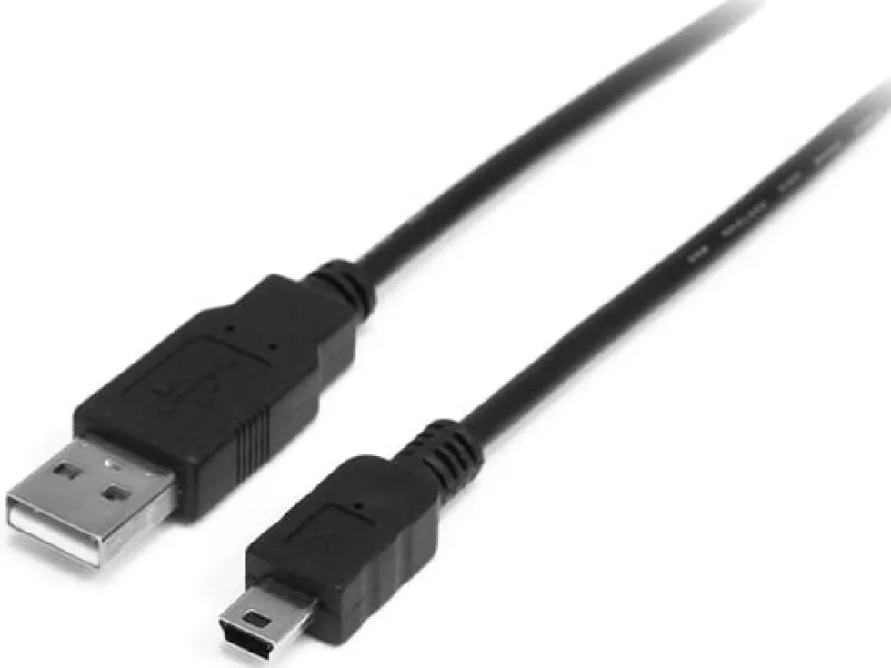 StarTech.com 0.5 m Mini USB 2.0-kabel - A till mini B - M/M