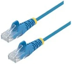 StarTech.com 2.5m Slim LSZH CAT6 Ethernet Cable, 10 Gigabit