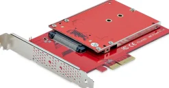 StarTech.com M.2 to U.3 Adapter, For M.2 NVMe SSDs, PCIe M.2