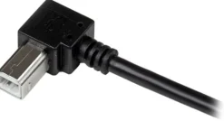 StarTech.com 1m USB 2.0 A to Right Angle B Cable Cord - 1 m USB