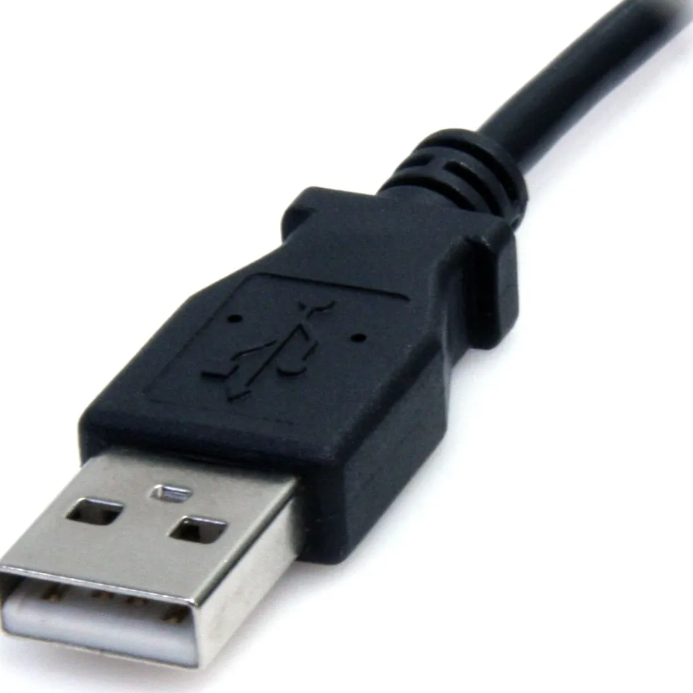 StarTech.com 2m USB to Type M Barrel Cable - USB to 5.5mm 5V DC