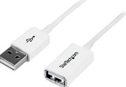 StarTech.com 3m White USB 2.0 Extension Cable Cord - A to A