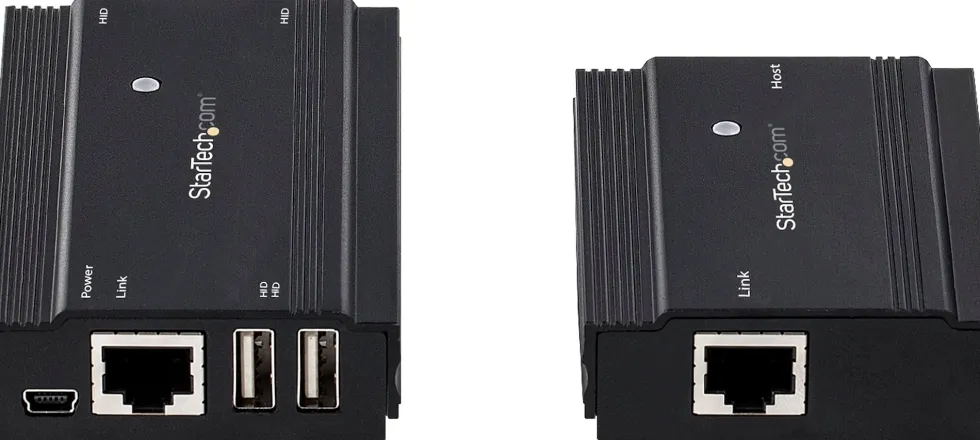 StarTech.com 4-ports USB 2.0-förlängarhubb över Single
