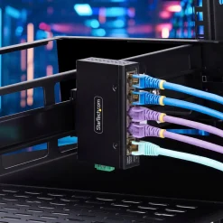 StarTech.com 5-Port Unmanaged Industrial Ethernet Switch - IP30