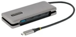StarTech.com 4-Port USB-C Hub, 1x USB-A and 3x USB-C Ports, USB